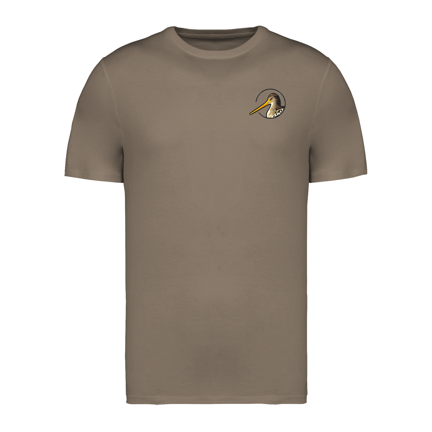 Uferschnepfe Bio Männer T-Shirt Stick
