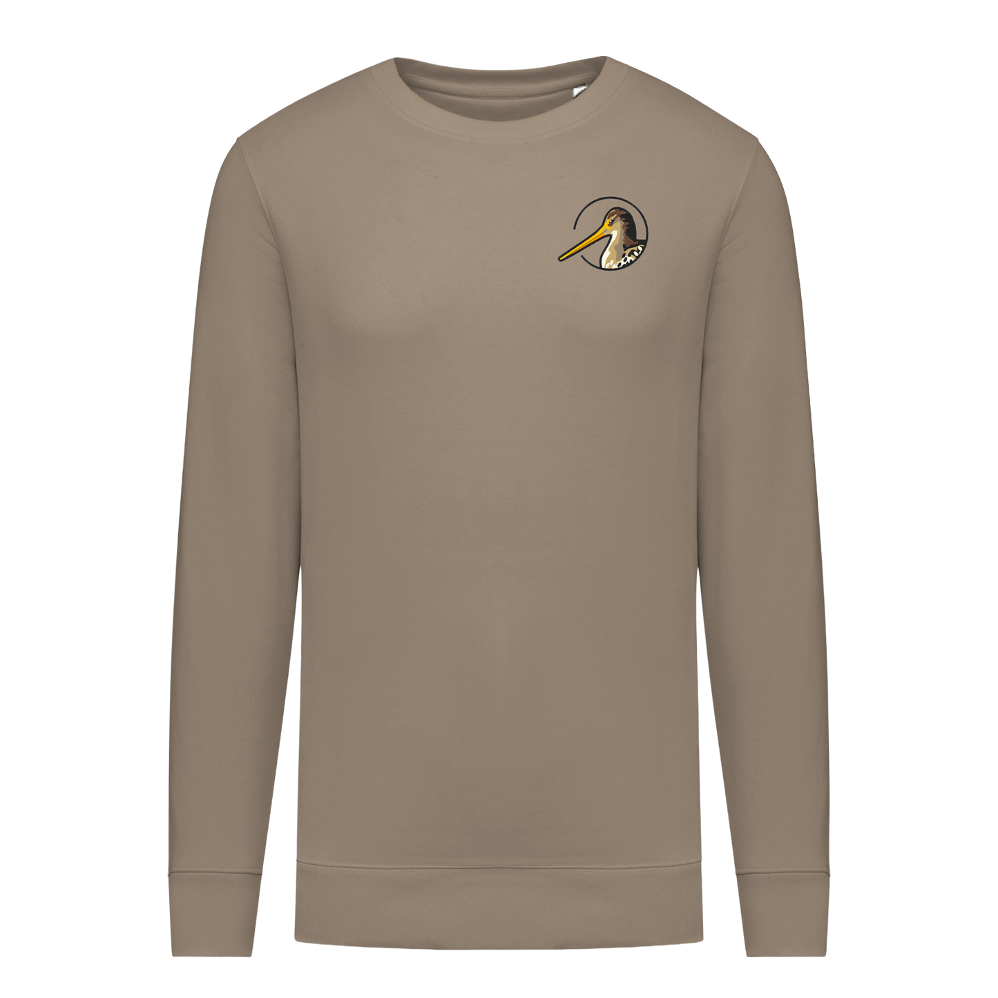 Uferschnepfe Bio Männer Sweatshirt Stick
