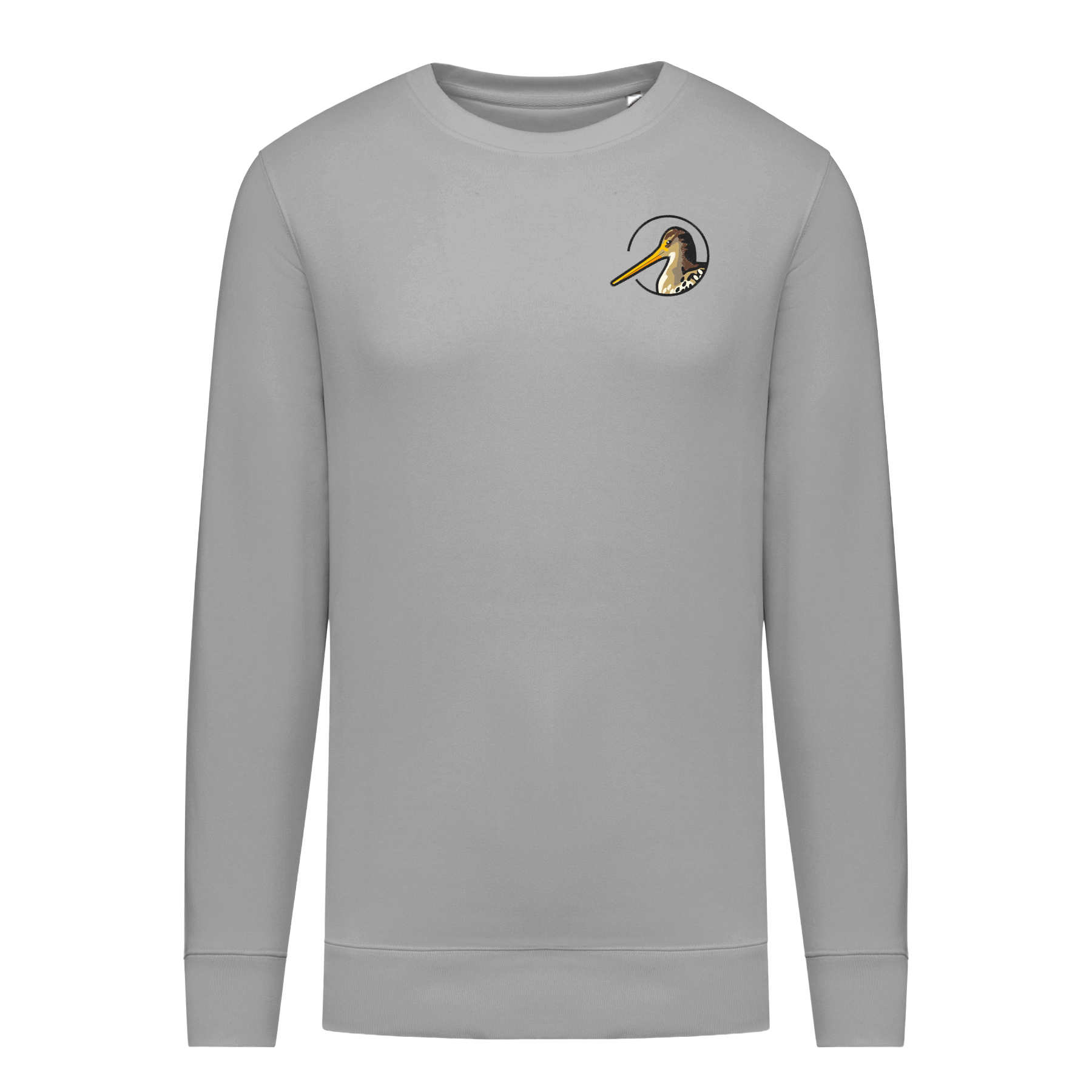 Uferschnepfe Bio Unisex Sweatshirt Stick