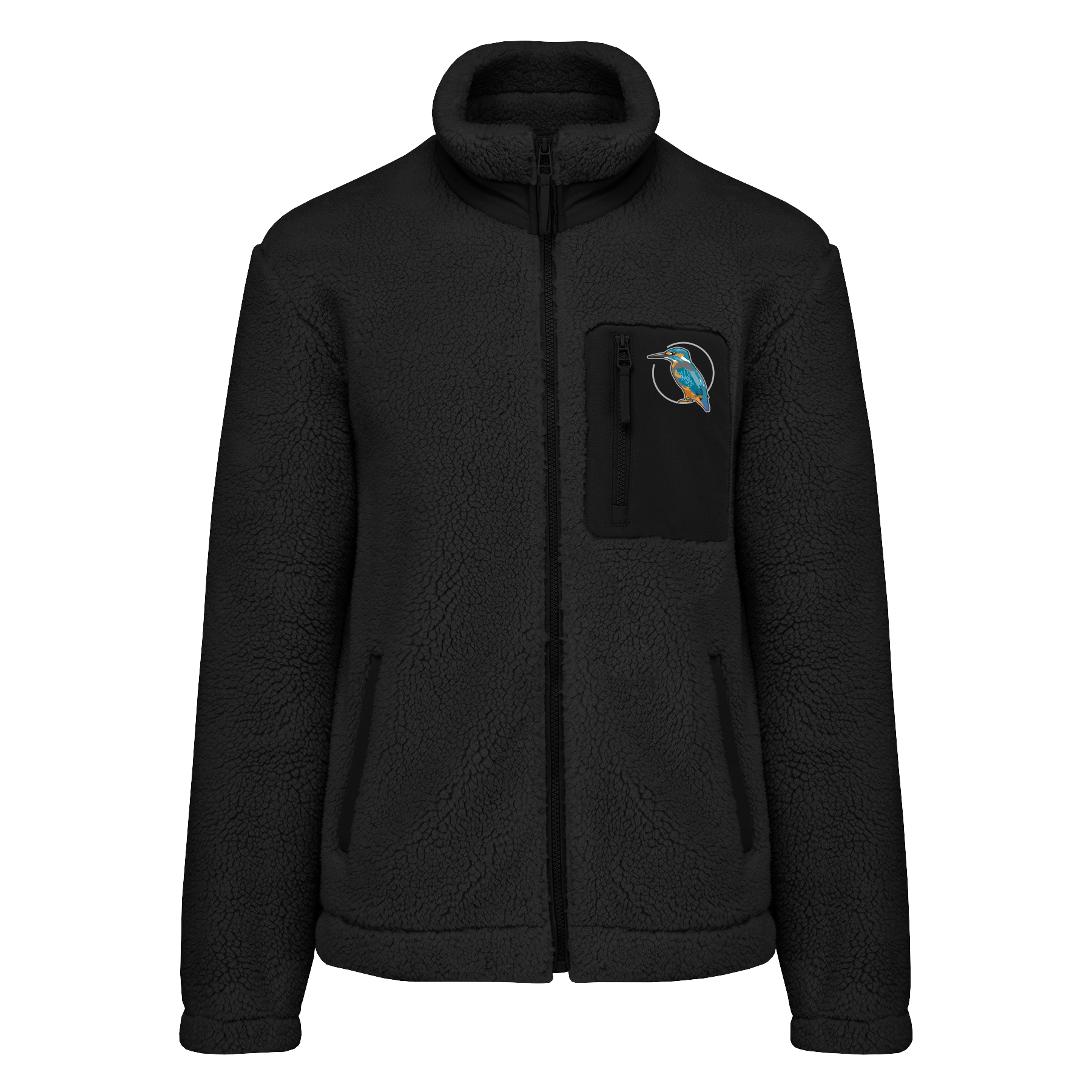 Eisvogel ganz Sherpa Unisex Jacke