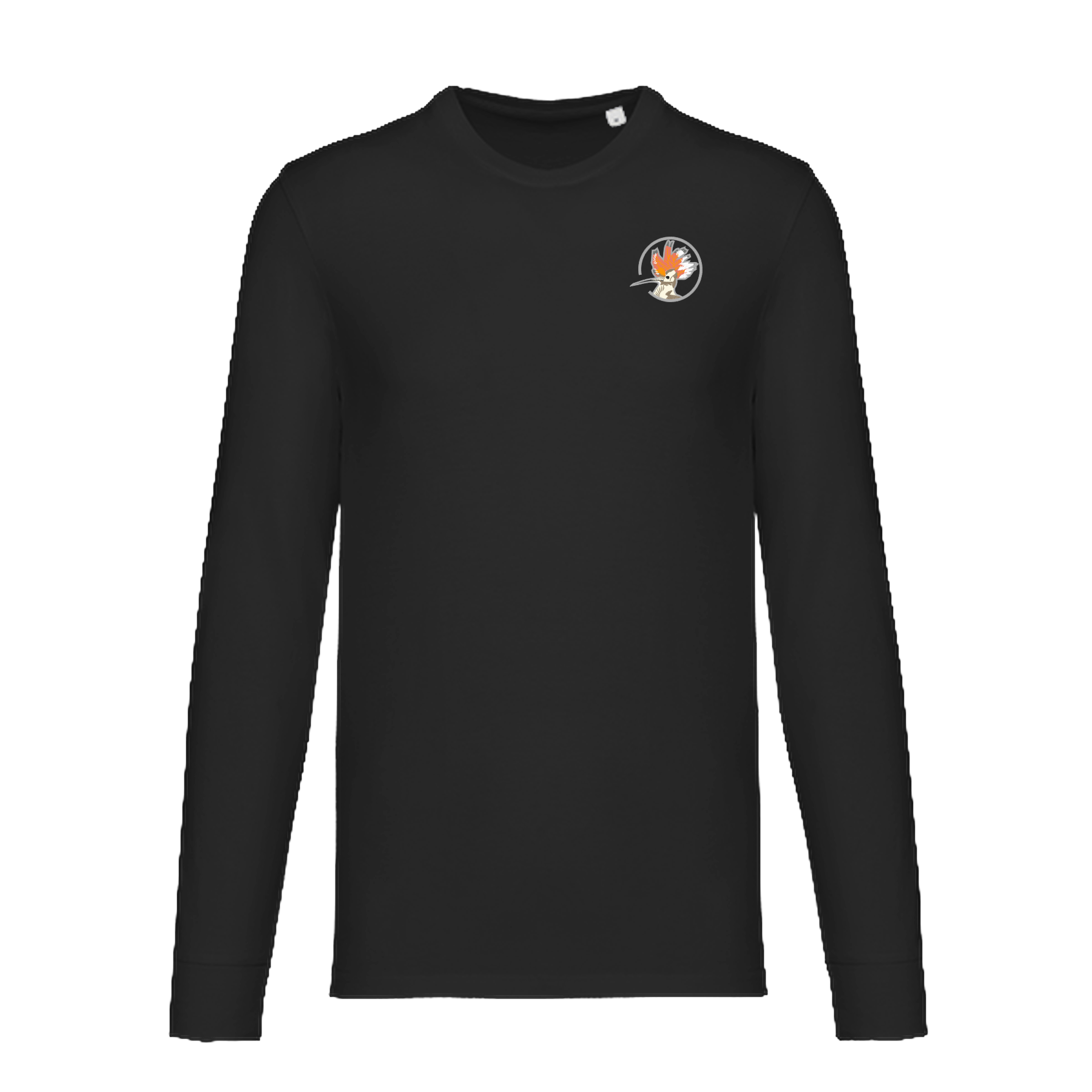 Wiedehopf Bio Unisex Longsleeve Stick