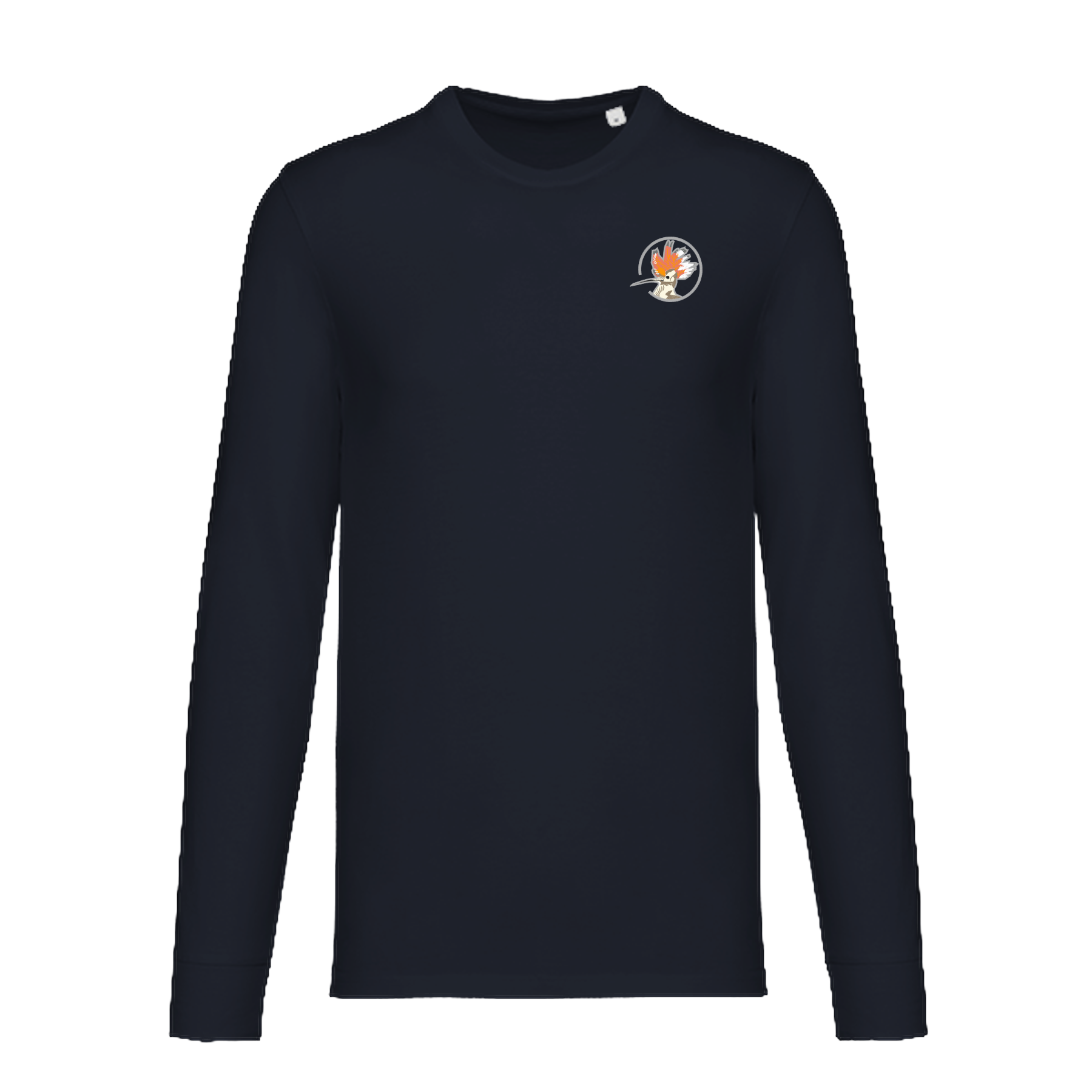 Wiedehopf Bio Unisex Longsleeve Stick