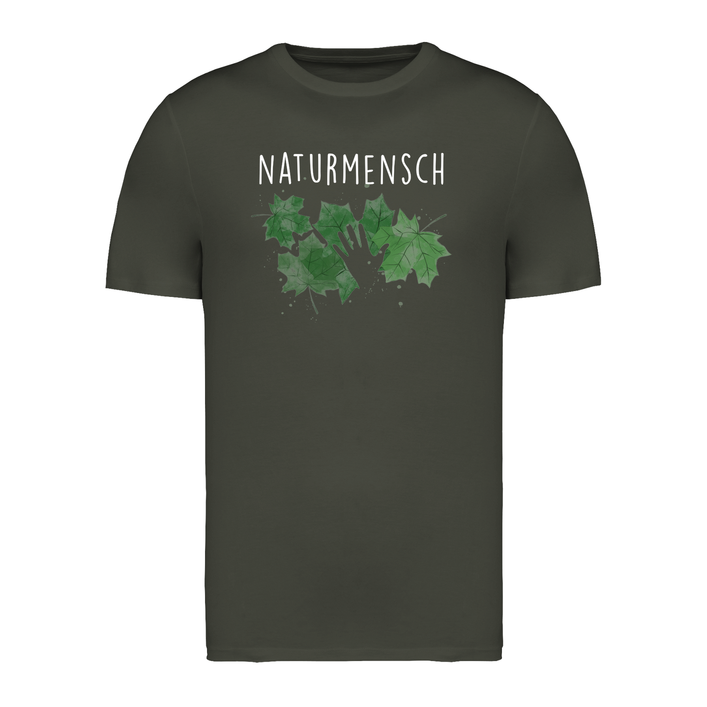 Naturmensch Bio Männer T-Shirt Frontprint