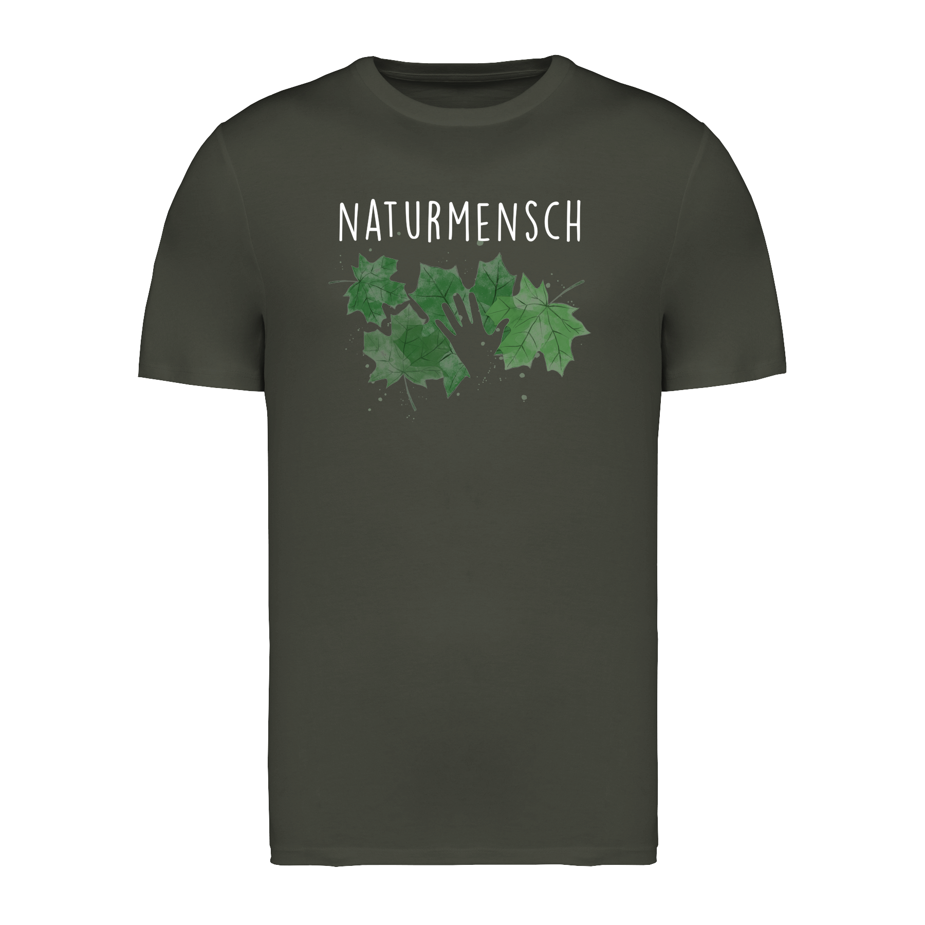 Naturmensch Bio Männer T-Shirt Frontprint