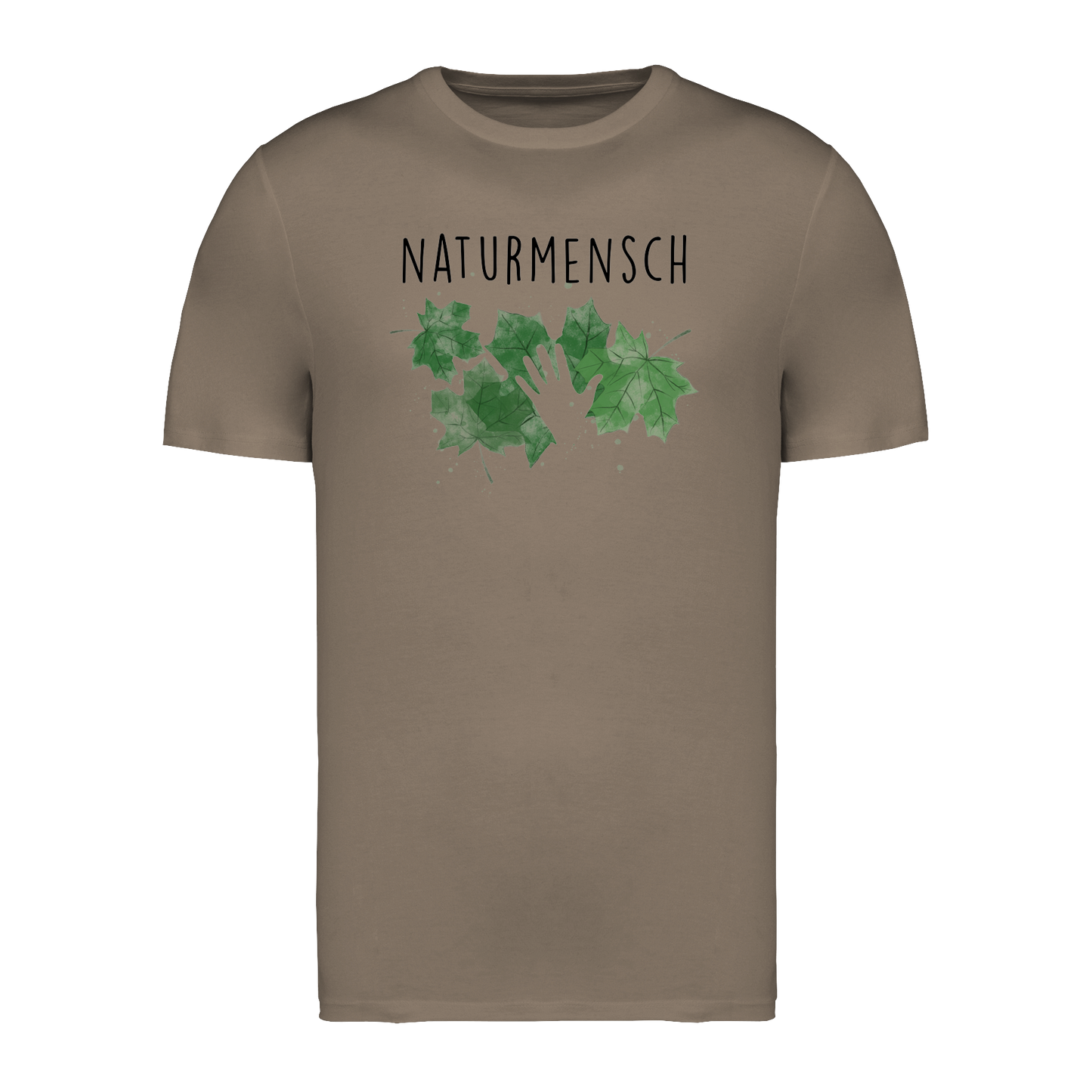 Naturmensch Bio Männer T-Shirt Frontprint