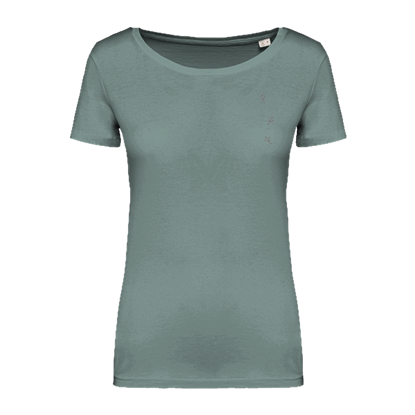 Wiedehopf Bio Frauen T-Shirt Backprint