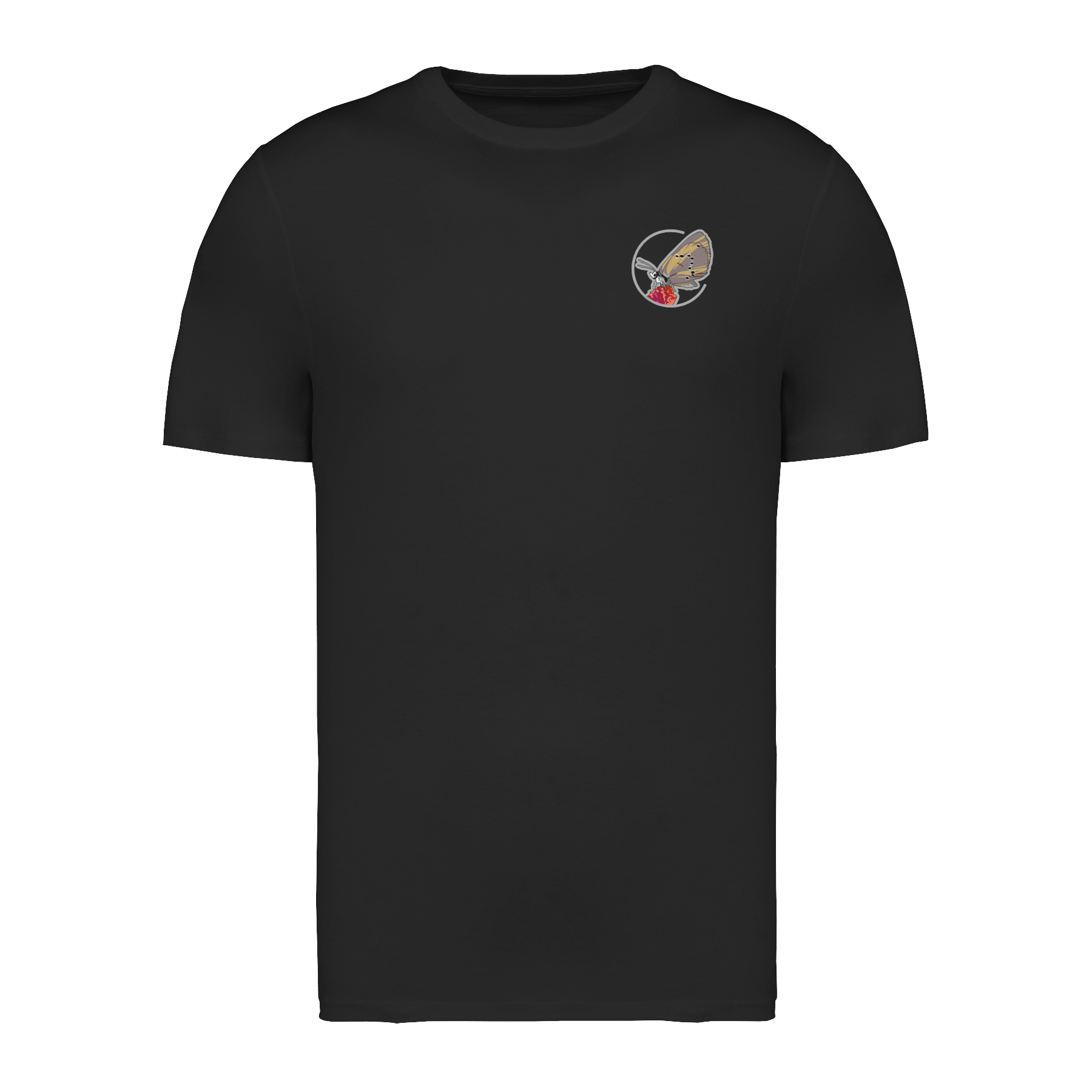 Dunkler Wiesenknopf-Ameisenbläuling Bio Männer T-Shirt Stick