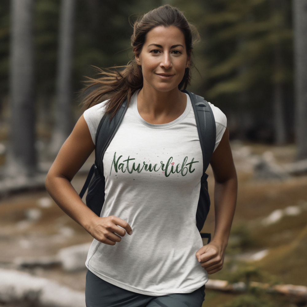 Naturverliebt Bio Frauen T-Shirt Frontprint