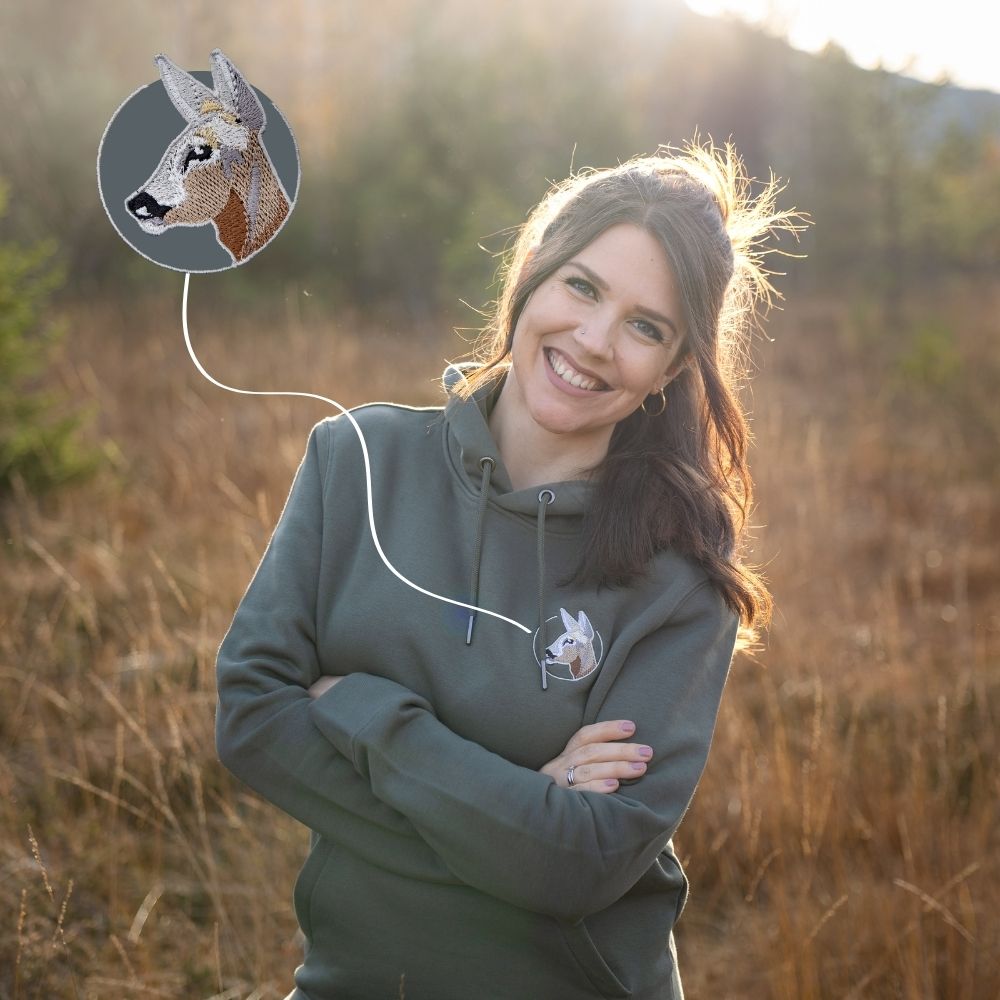 Reh Bio Unisex Hoodie Stick