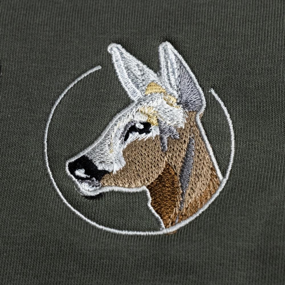 Reh Bio Männer T-Shirt Stick