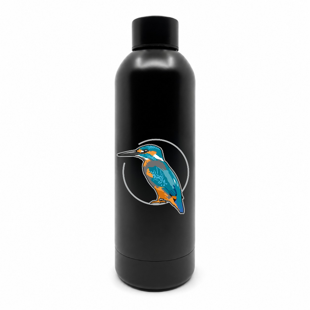 Eisvogel ganz Thermosflasche