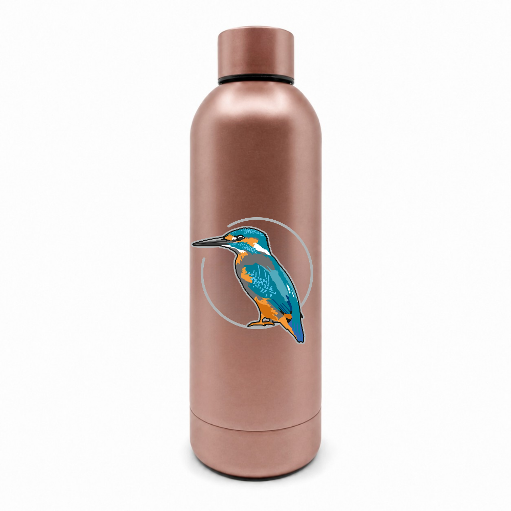 Eisvogel ganz Thermosflasche