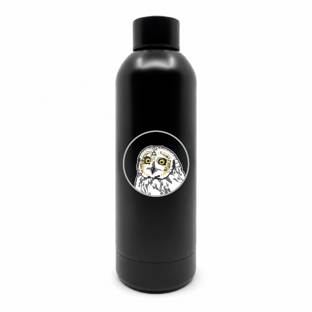 Sumpfohreule Thermosflasche