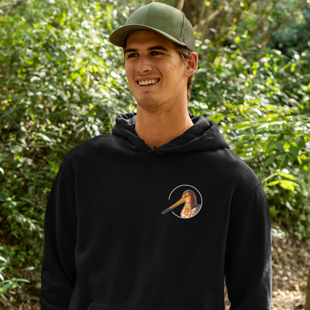 Uferschnepfe Bio Männer Hoodie