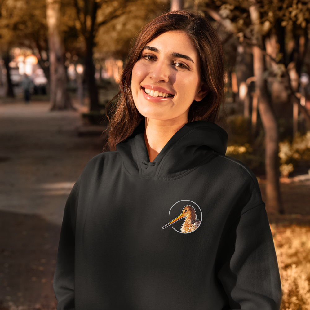 Uferschnepfe Bio Unisex Hoodie
