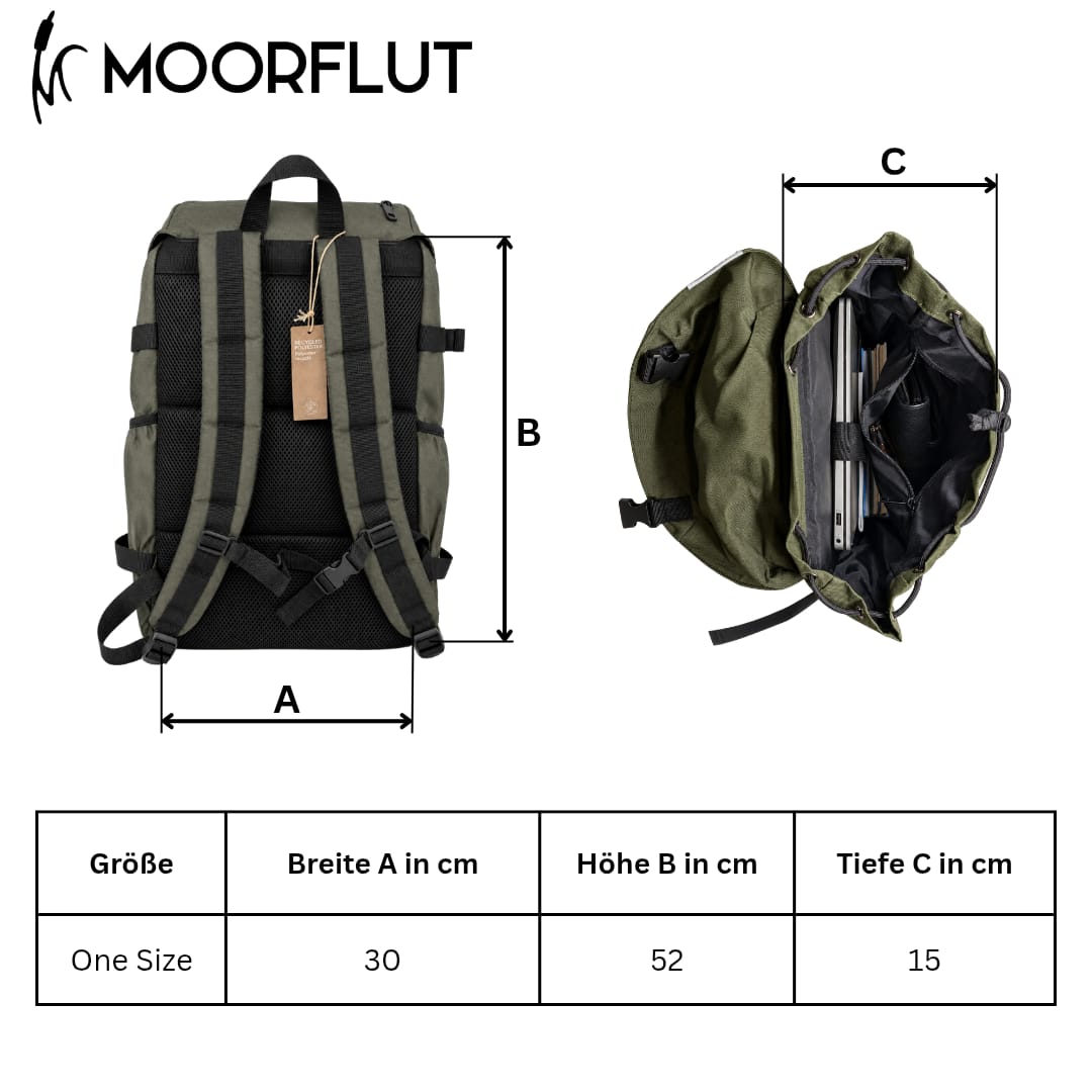Eisvogel Rucksack Stick