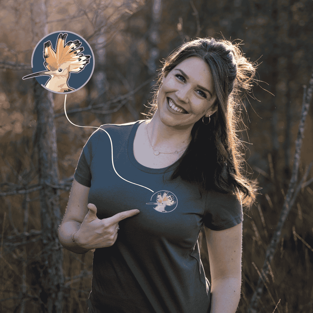 Wiedehopf Bio Frauen T-Shirt