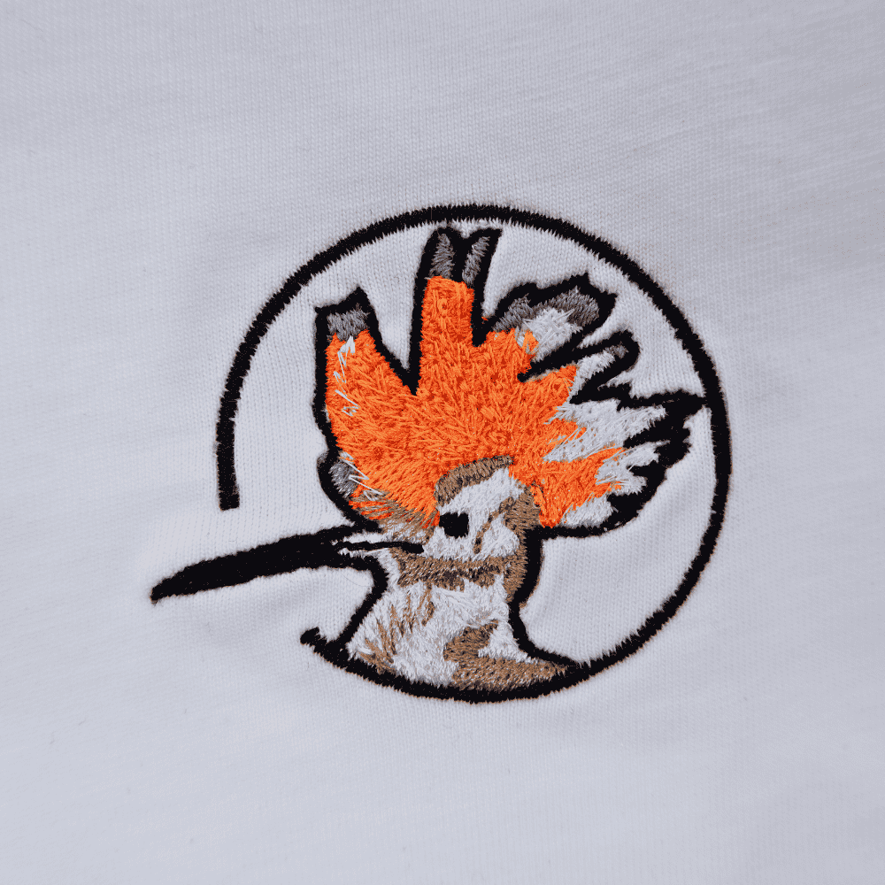 Wiedehopf Bio Unisex T-Shirt Stick