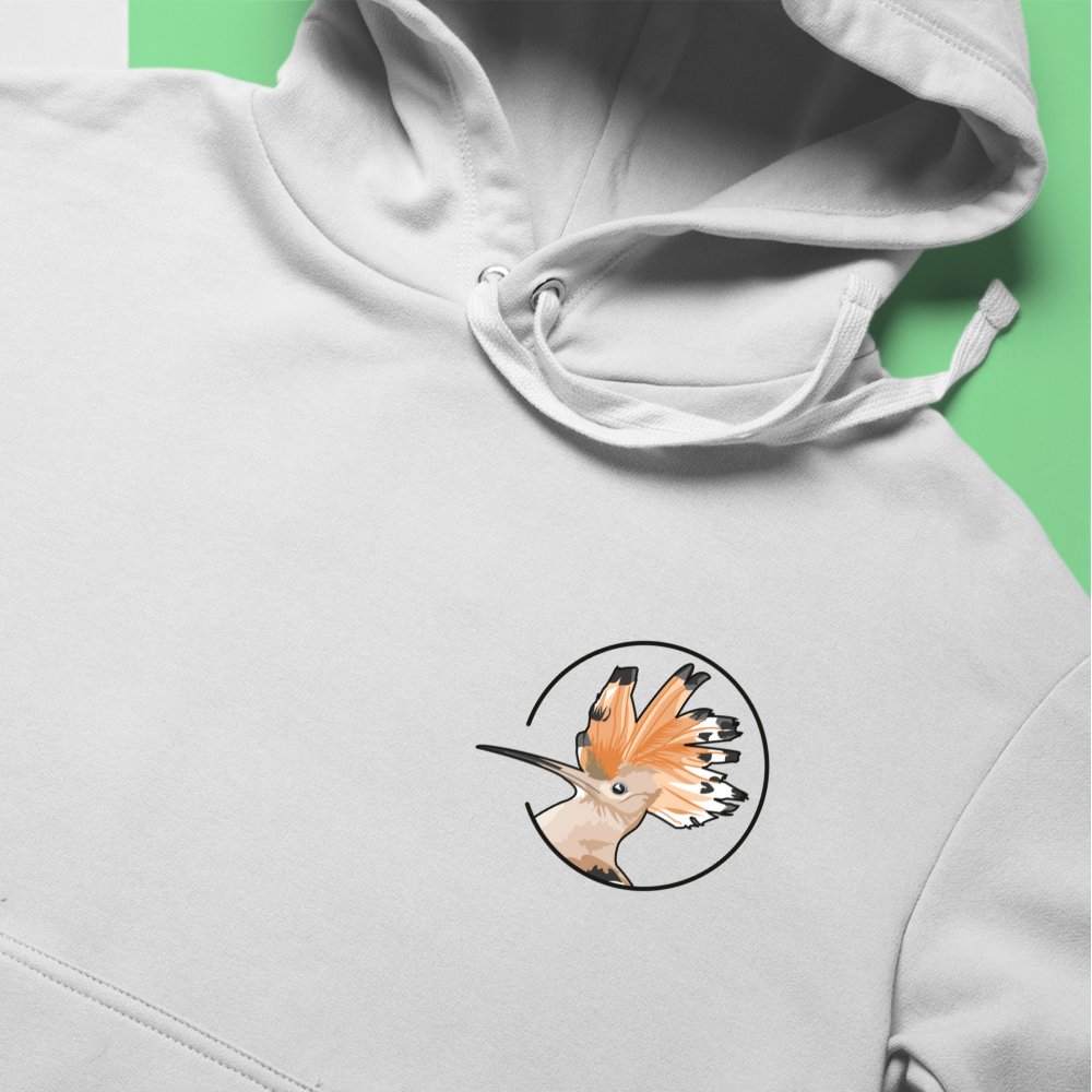 Wiedehopf Bio Männer Hoodie