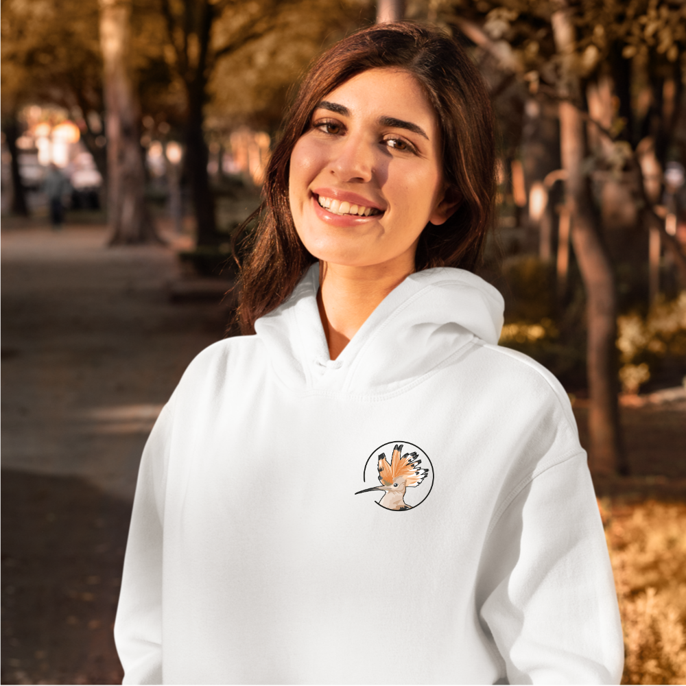 Wiedehopf Bio Unisex Hoodie