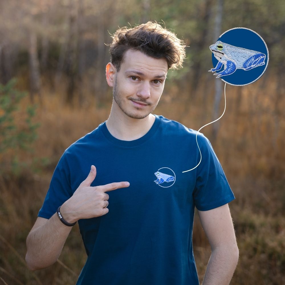 Moorfrosch Bio Männer T-Shirt Stick