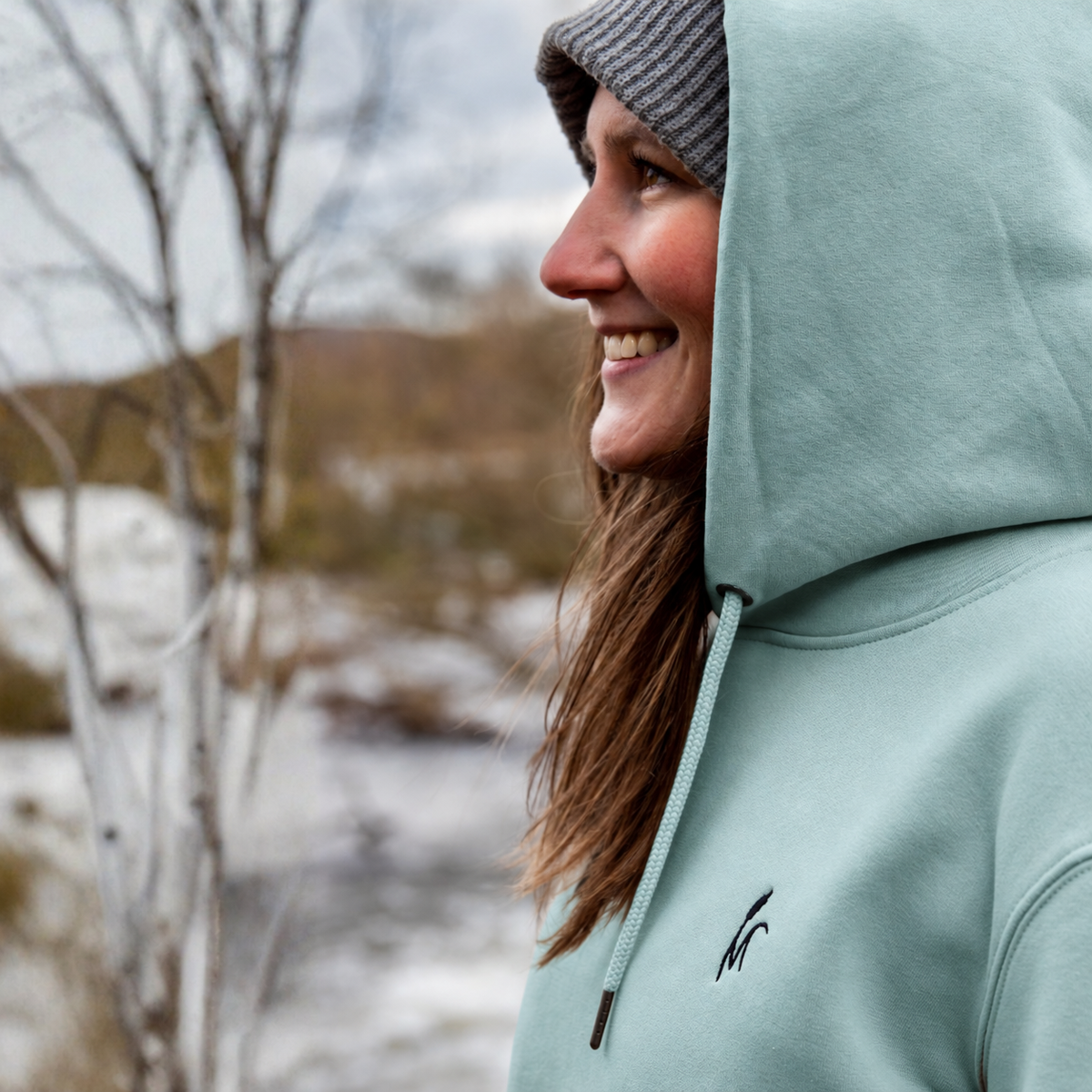 MOORFLUT Bio Unisex Hoodie Stick
