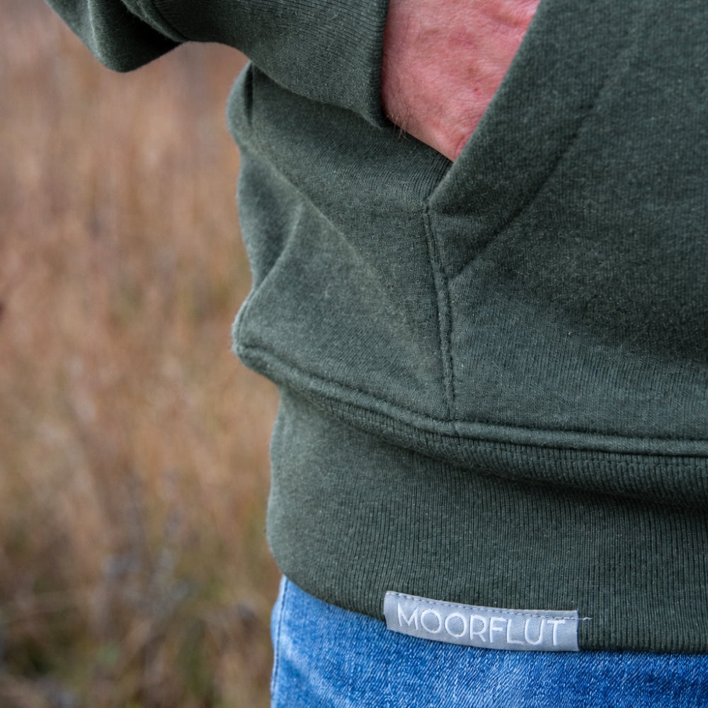 MOORFLUT Bio Männer Hoodie Frontprint