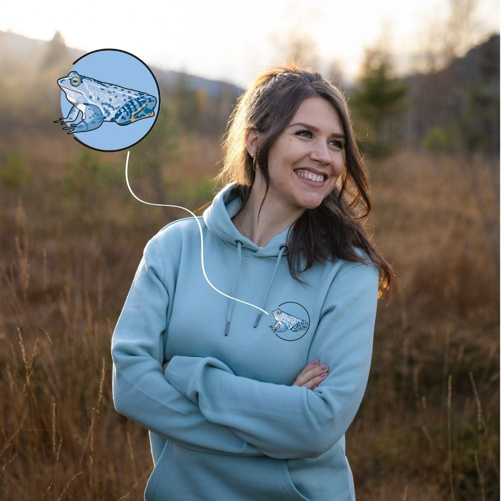 Moorfrosch Bio Unisex Hoodie
