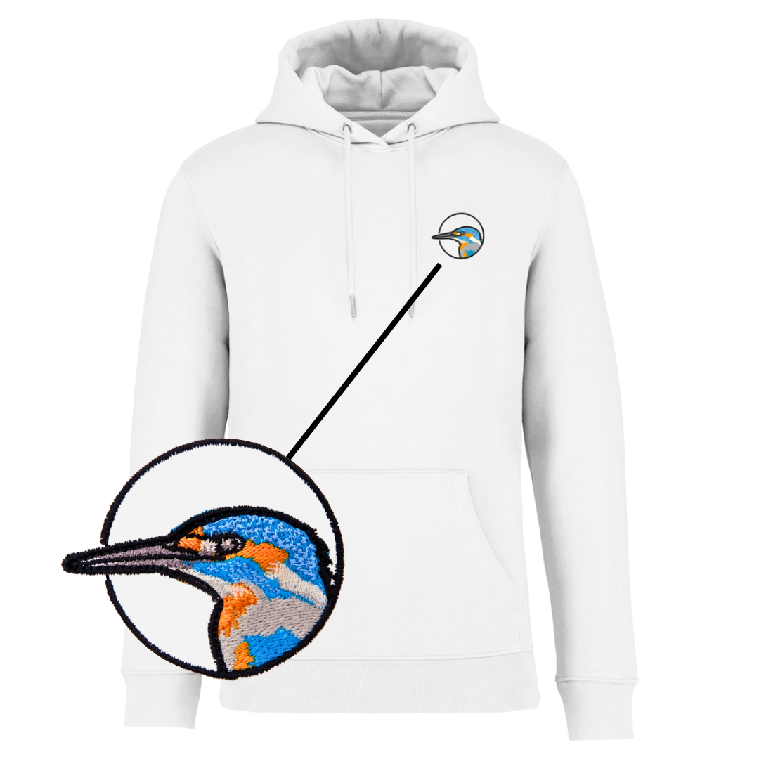 Eisvogel Bio Unisex Hoodie Stick