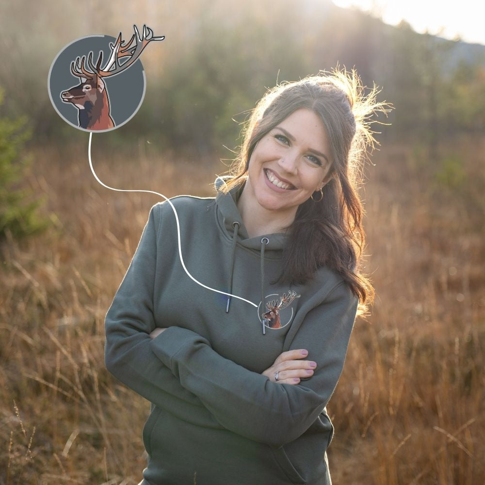 Hirsch Bio Unisex Hoodie