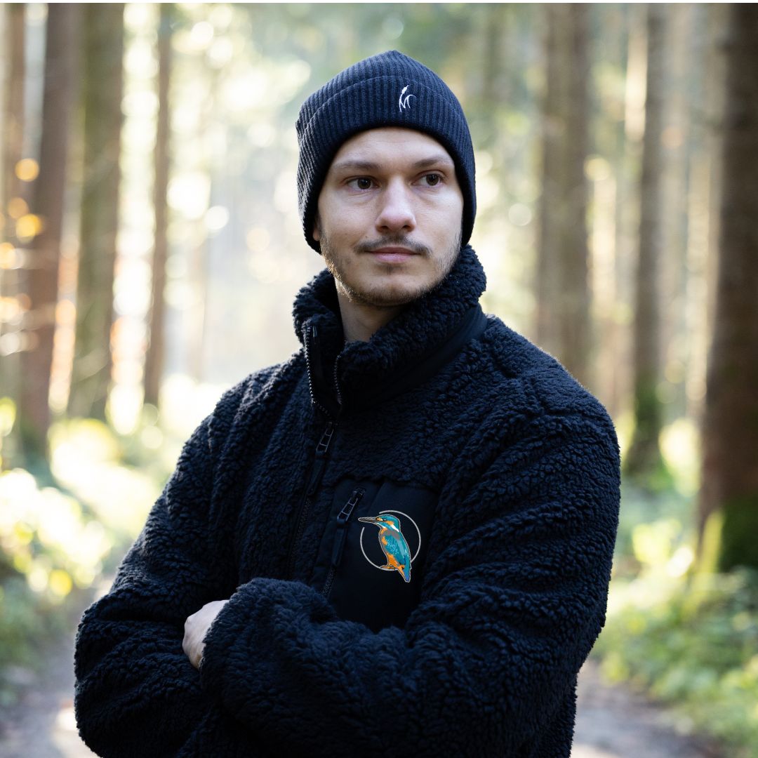 Eisvogel ganz Sherpa Unisex Jacke