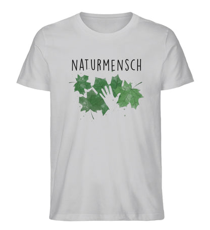 Naturmensch 100% Bio Männer T-Shirt Frontprint