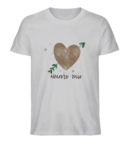 amoore mio 100% Bio Männer T-Shirt Frontprint