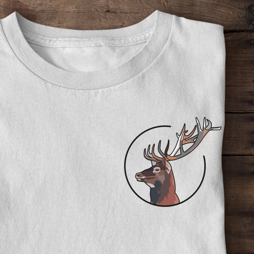 Hirsch Bio Männer T-Shirt