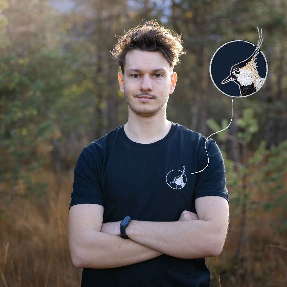 Kiebitz Bio Männer T-Shirt Stick