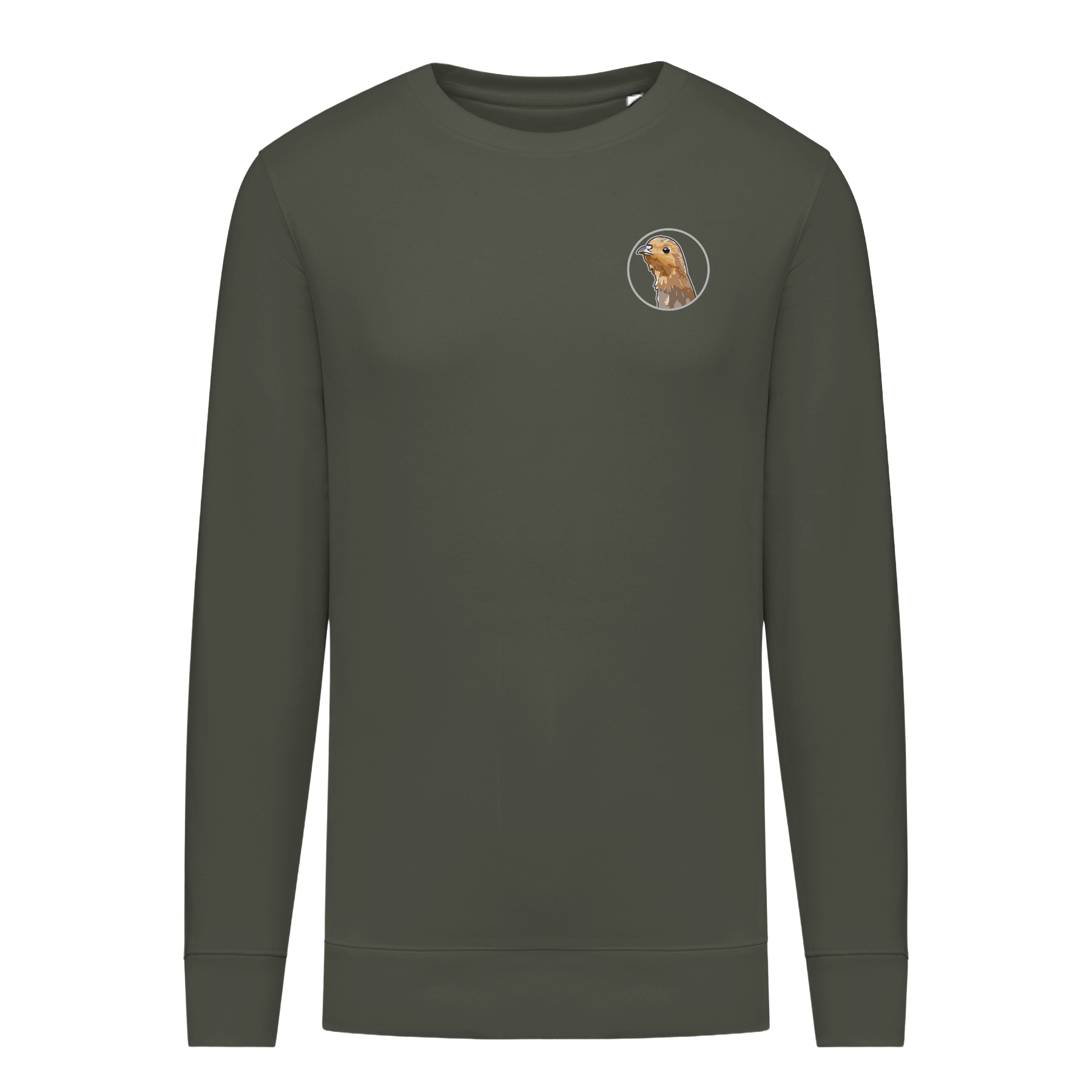 Rebhuhn Bio Unisex Sweatshirt Backprint