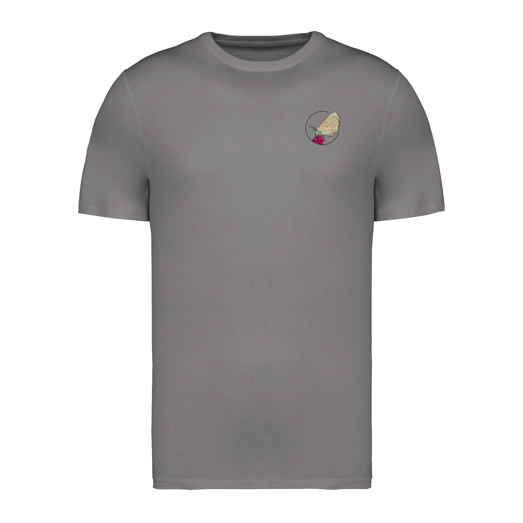 Dunkler Wiesenknopf-Ameisenbläuling Bio Männer T-Shirt Backprint