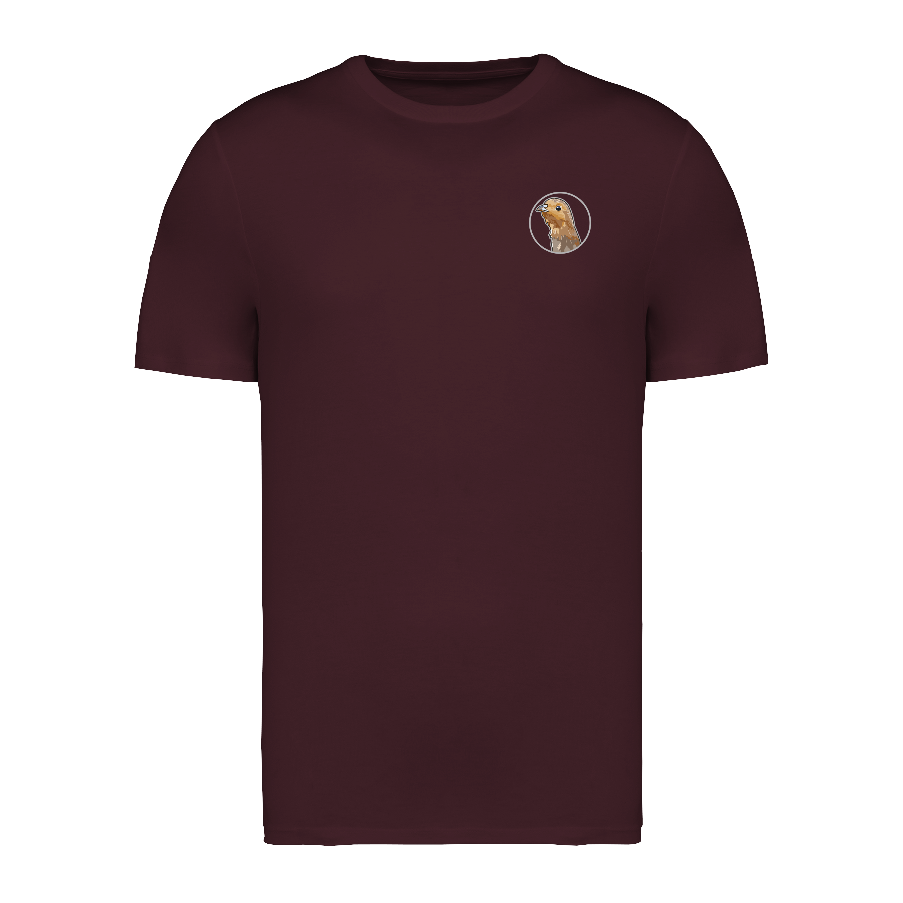 Rebhuhn Bio Männer T-Shirt Backprint