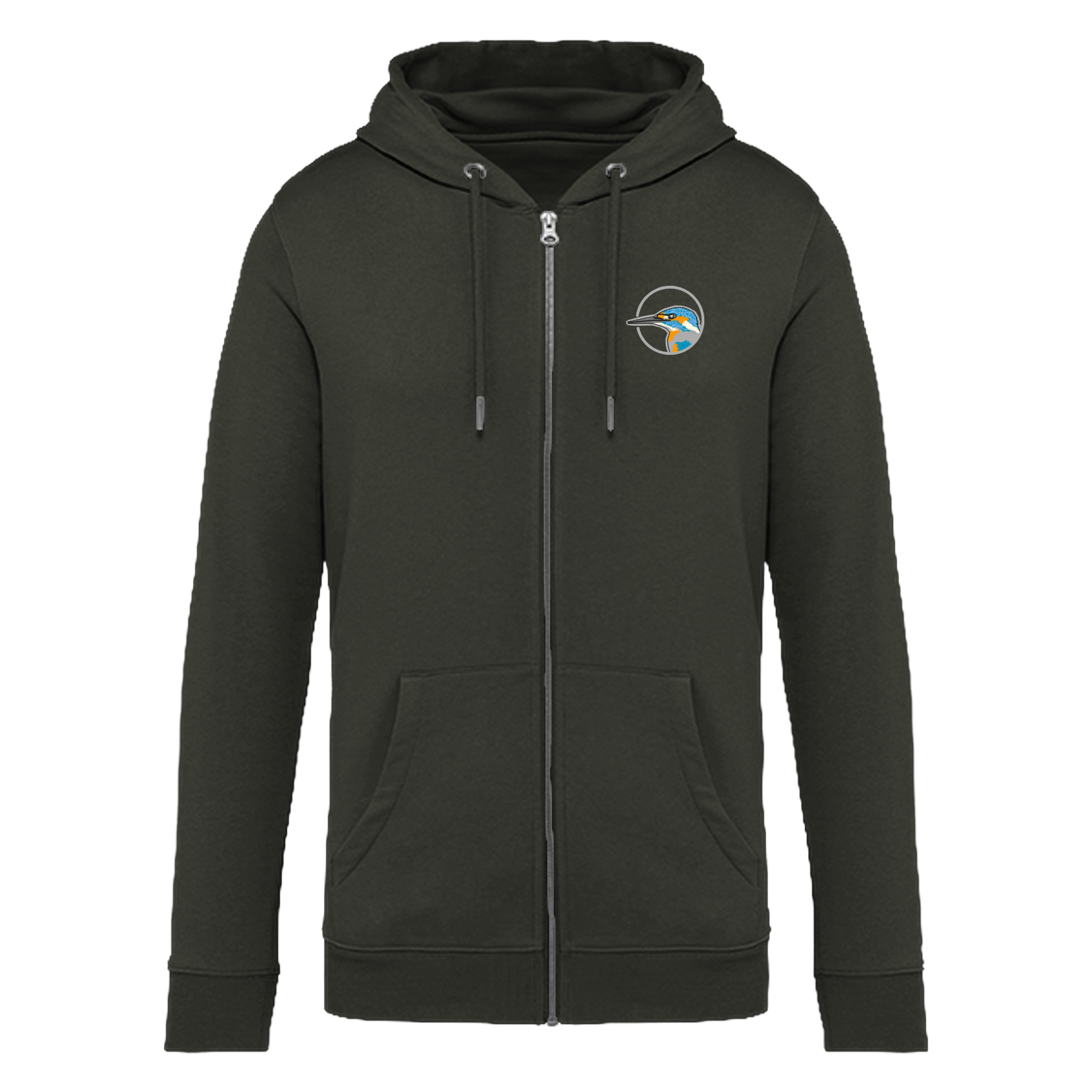 Eisvogel Bio Unisex Zip-Hoodie Stick