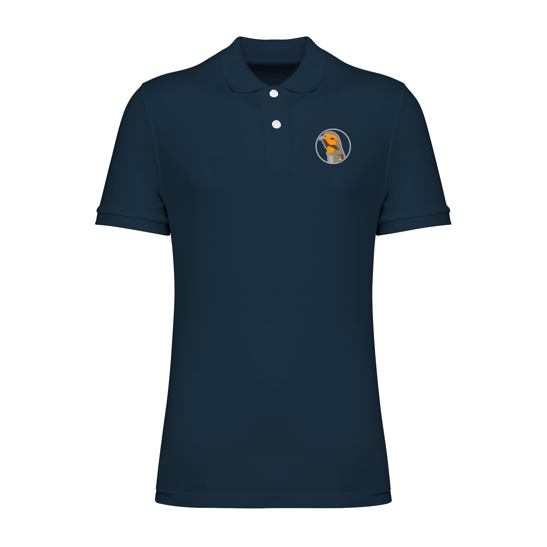 Rebhuhn Bio Männer Poloshirt Stick