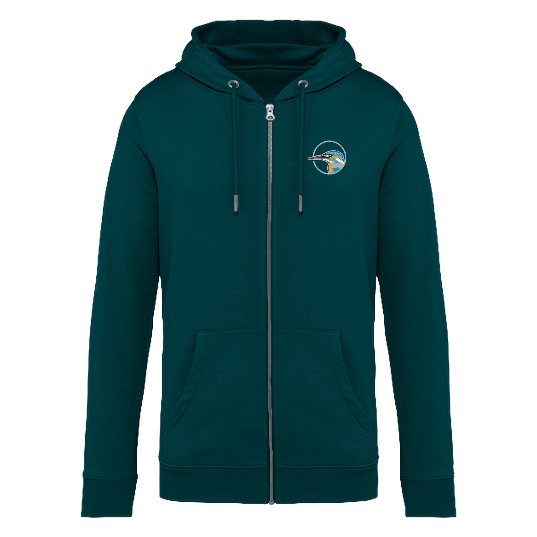 Eisvogel Bio Unisex Zip-Hoodie Stick