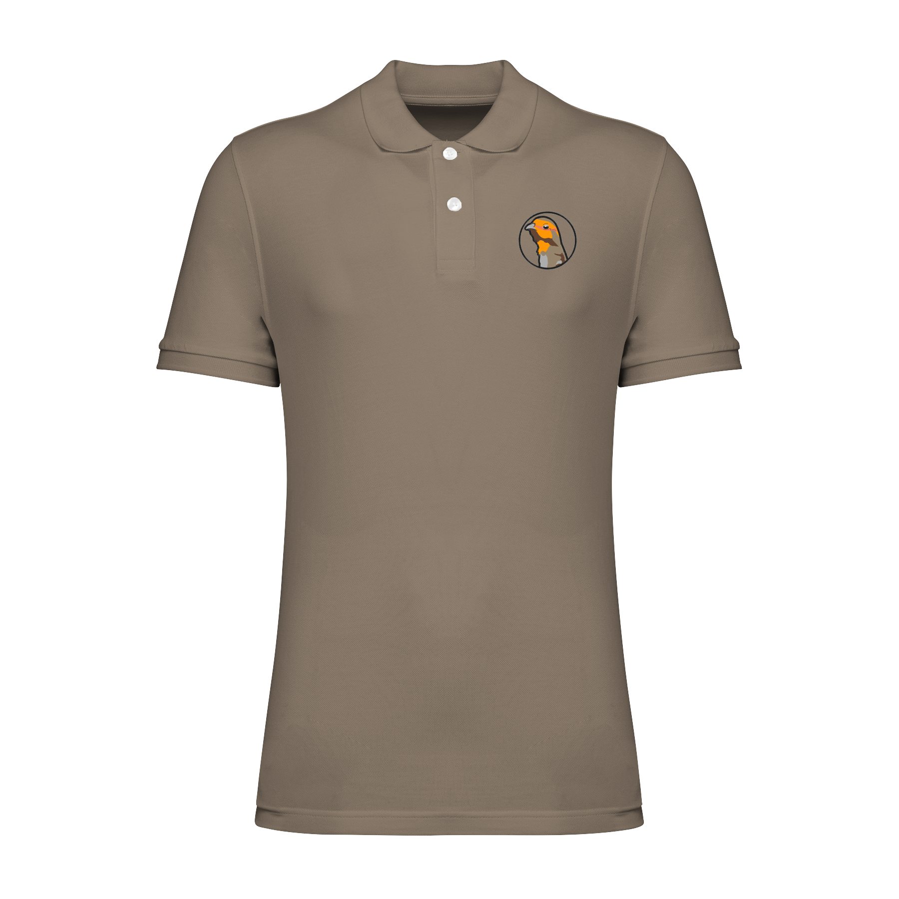 Rebhuhn Bio Männer Poloshirt Stick