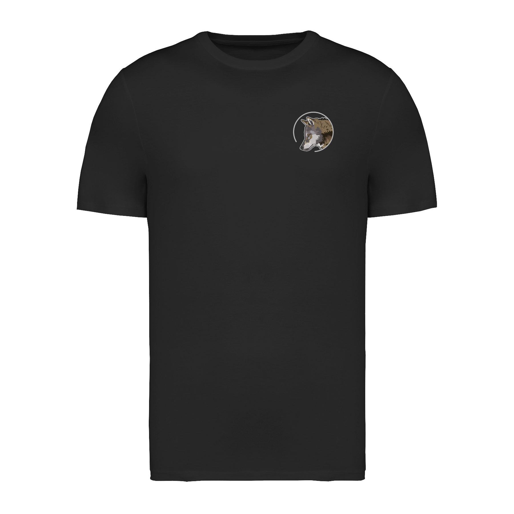 Eurasischer Grauwolf Bio Männer T-Shirt