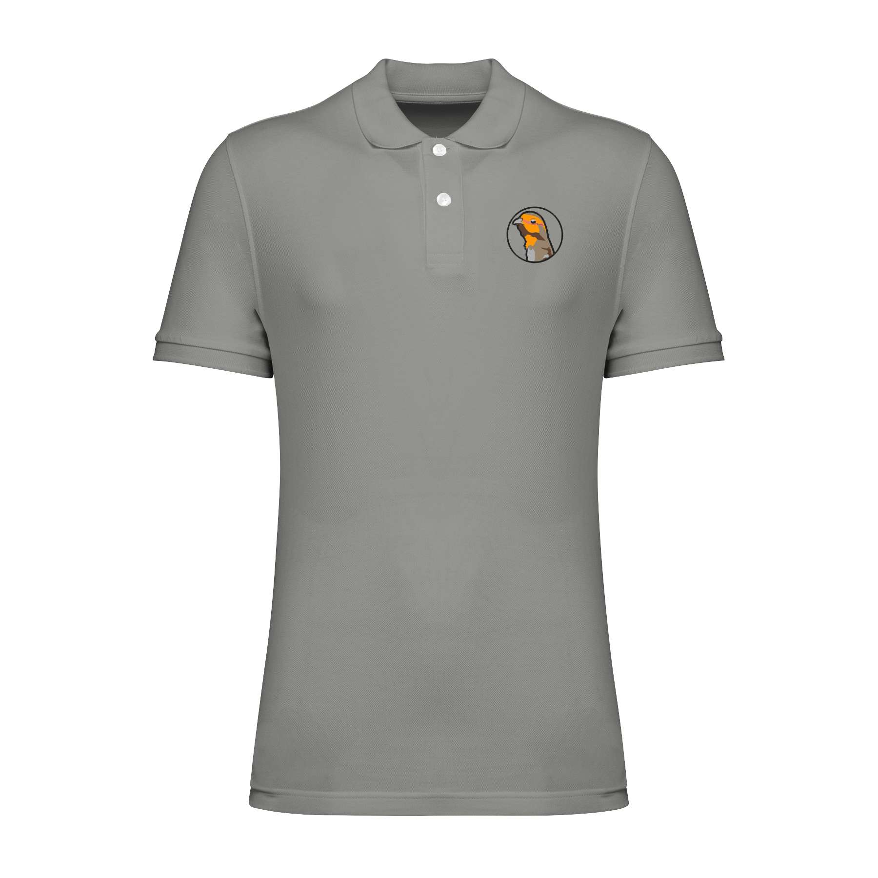 Rebhuhn Bio Männer Poloshirt Stick