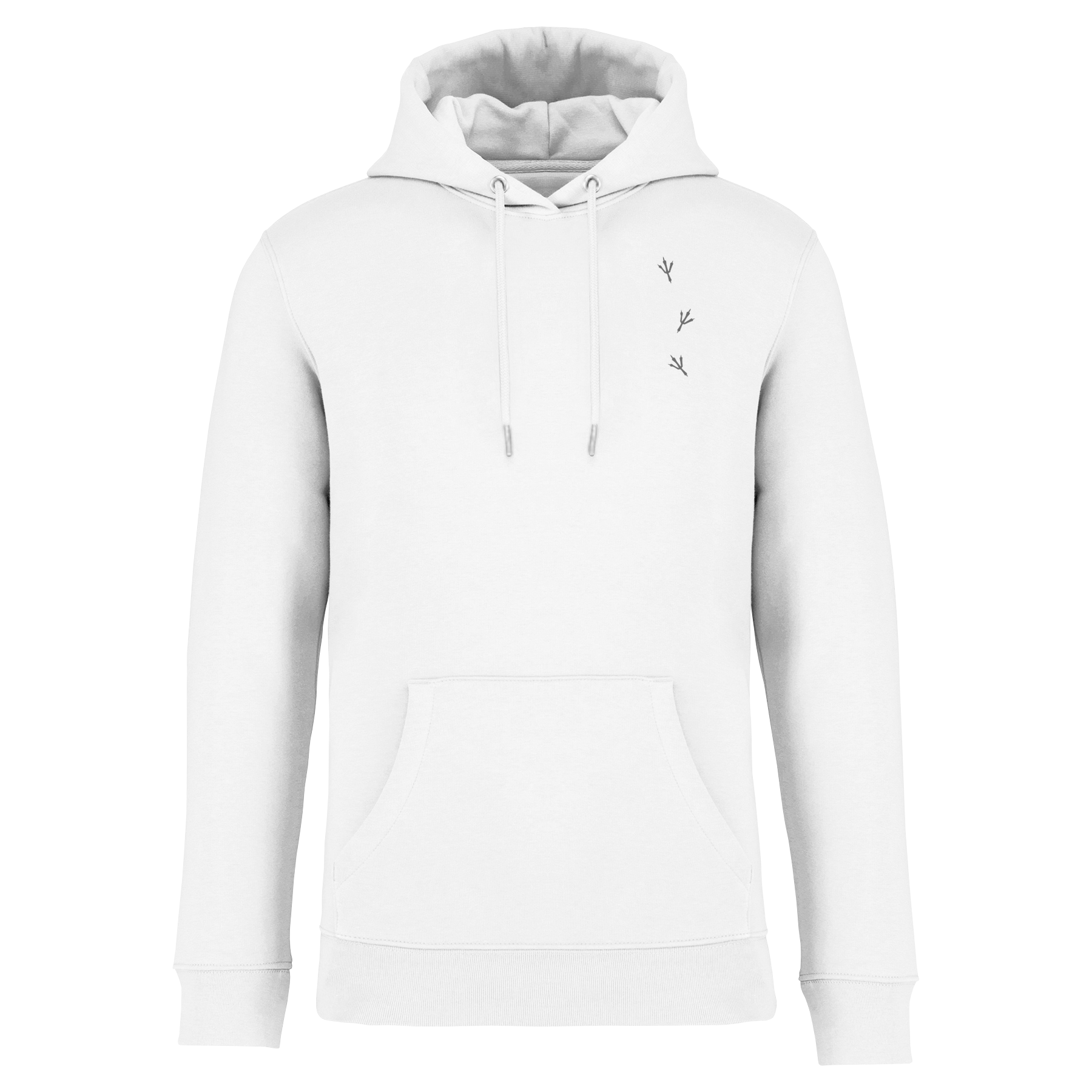 Wiedehopf Bio Männer Hoodie Backprint