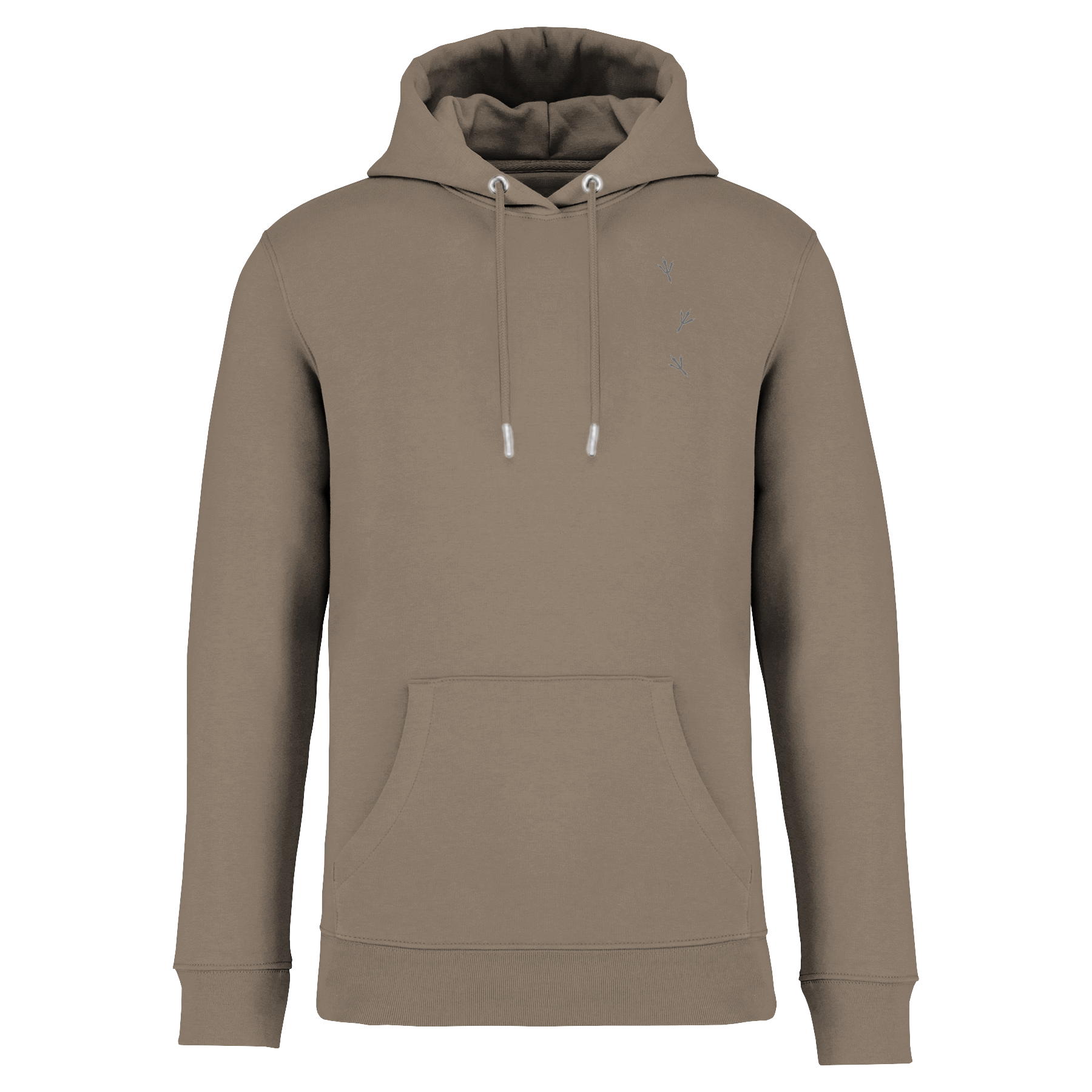 Wiedehopf Bio Männer Hoodie Backprint