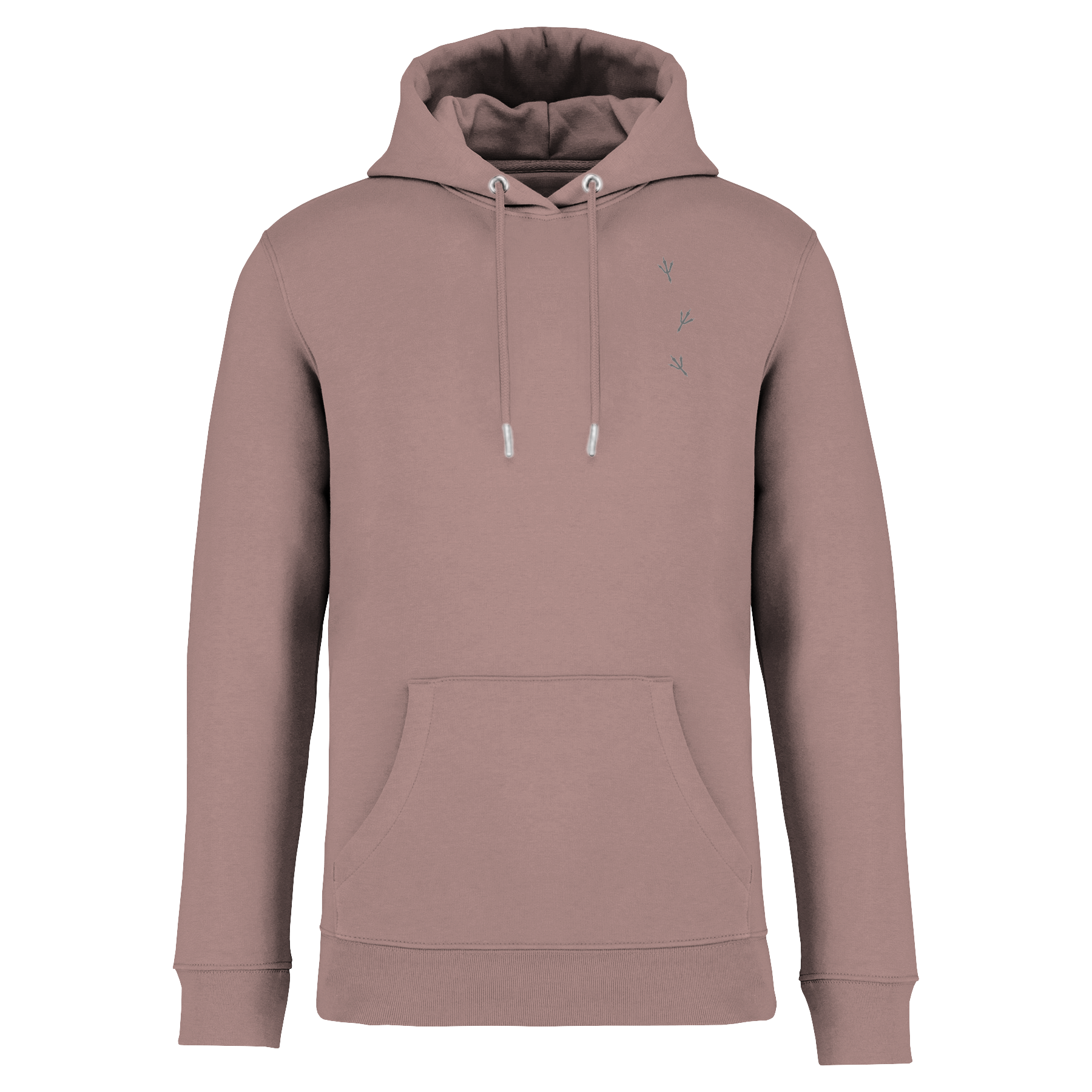 Wiedehopf Bio Unisex Hoodie Backprint