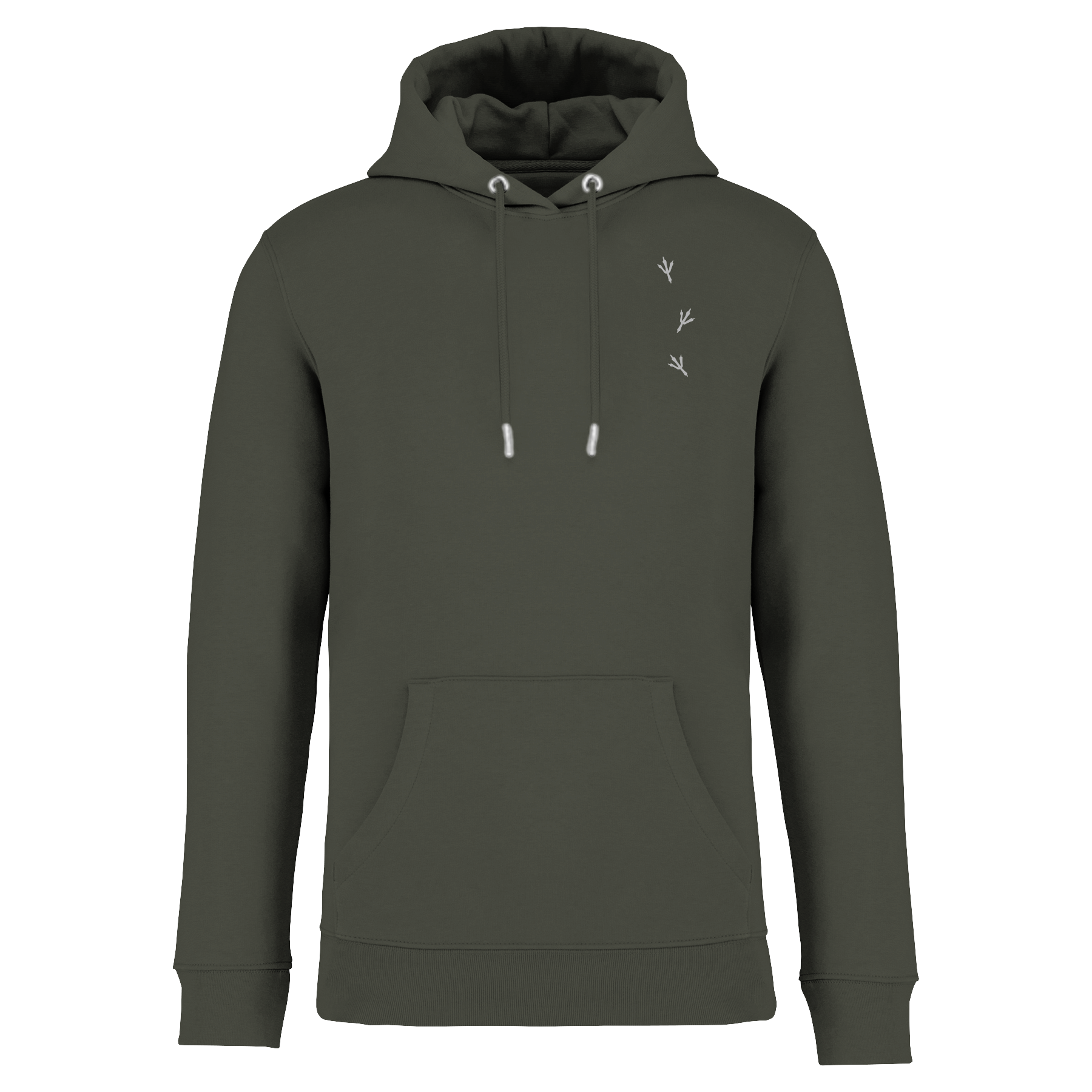 Wiedehopf Bio Männer Hoodie Backprint