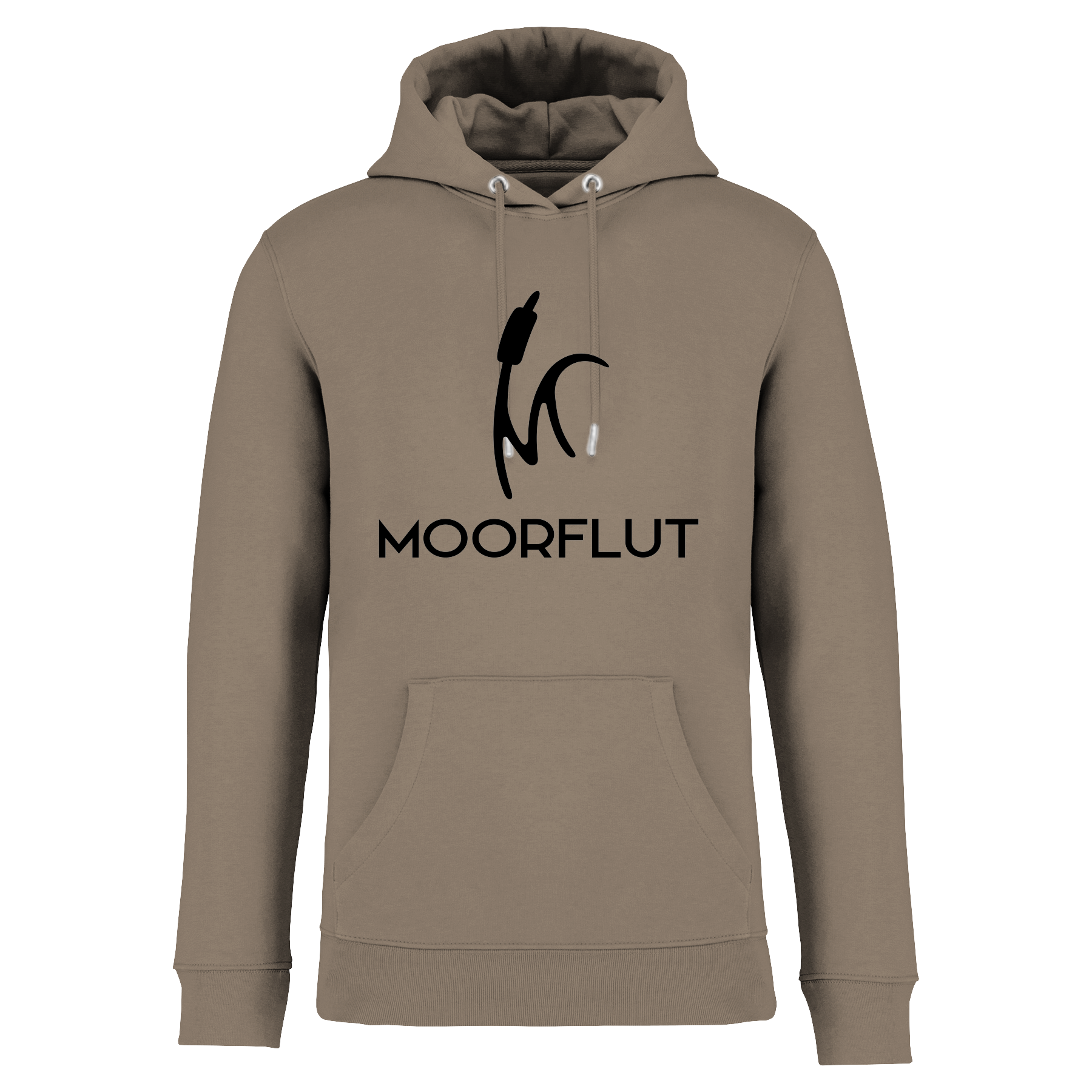 MOORFLUT Bio Männer Hoodie Frontprint