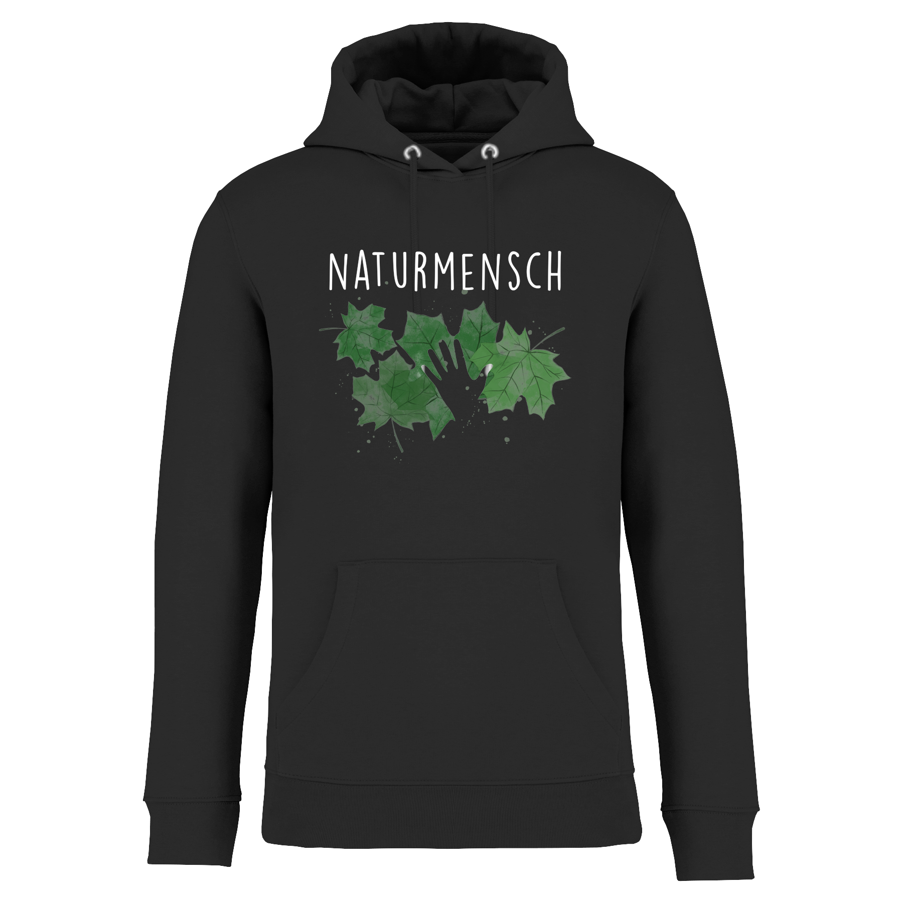 Naturmensch Bio Männer Hoodie Frontprint